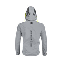 LIGHT GRAY - WINDBREAKER JACKET