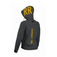 DARK GRAY/YELLOW - WINDBREAKER JACKET