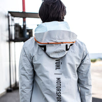 LIGHT GRAY - WINDBREAKER JACKET