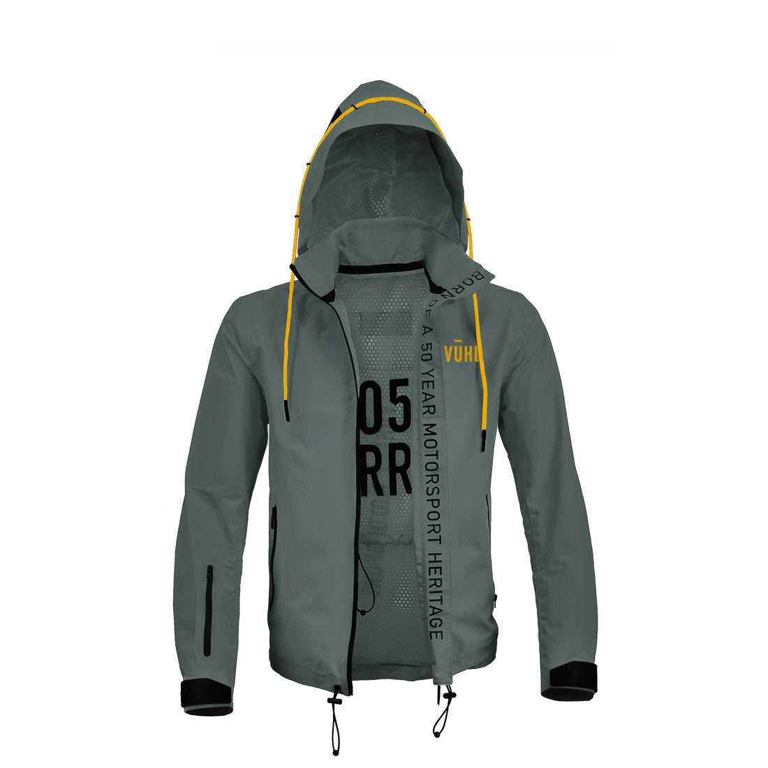 GREEN/YELLOW - WINDBREAKER JACKET