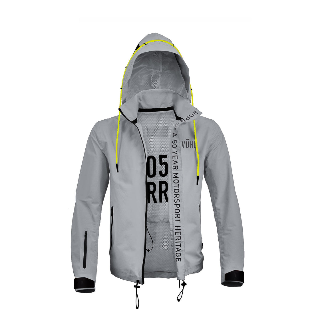 LIGHT GRAY - WINDBREAKER JACKET
