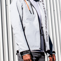 LIGHT GRAY - WINDBREAKER JACKET