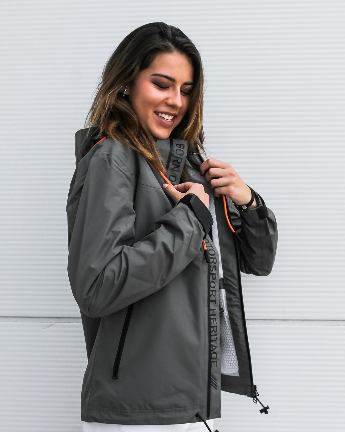 DARK GRAY - WINDBREAKER JACKET